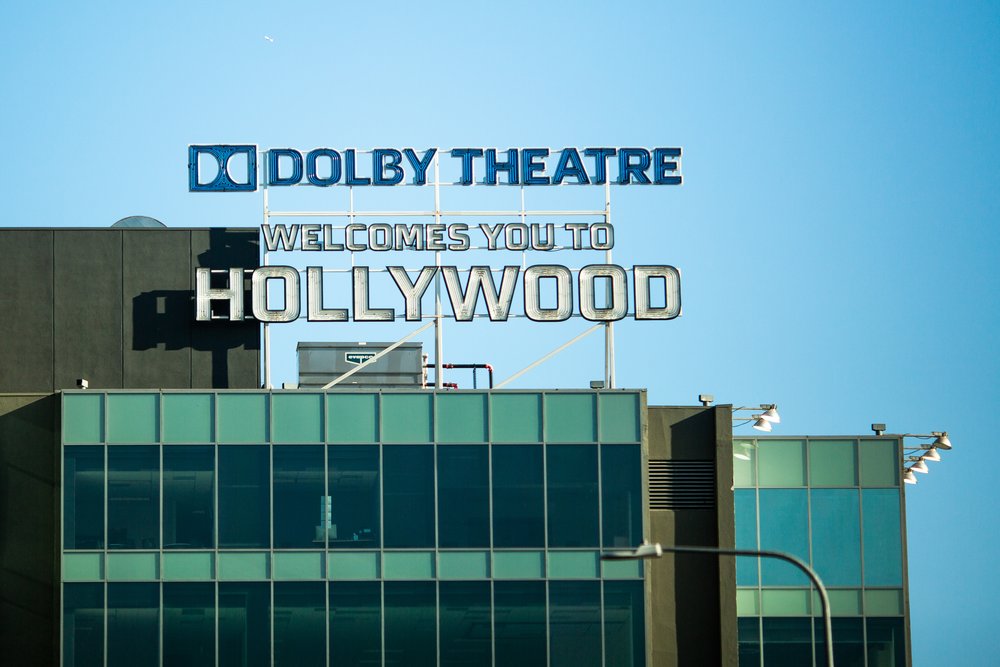 The Dolby Theatre signage