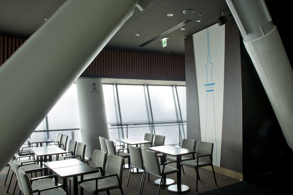 Thưởng Thức Café Với View Toàn Cảnh Tokyo