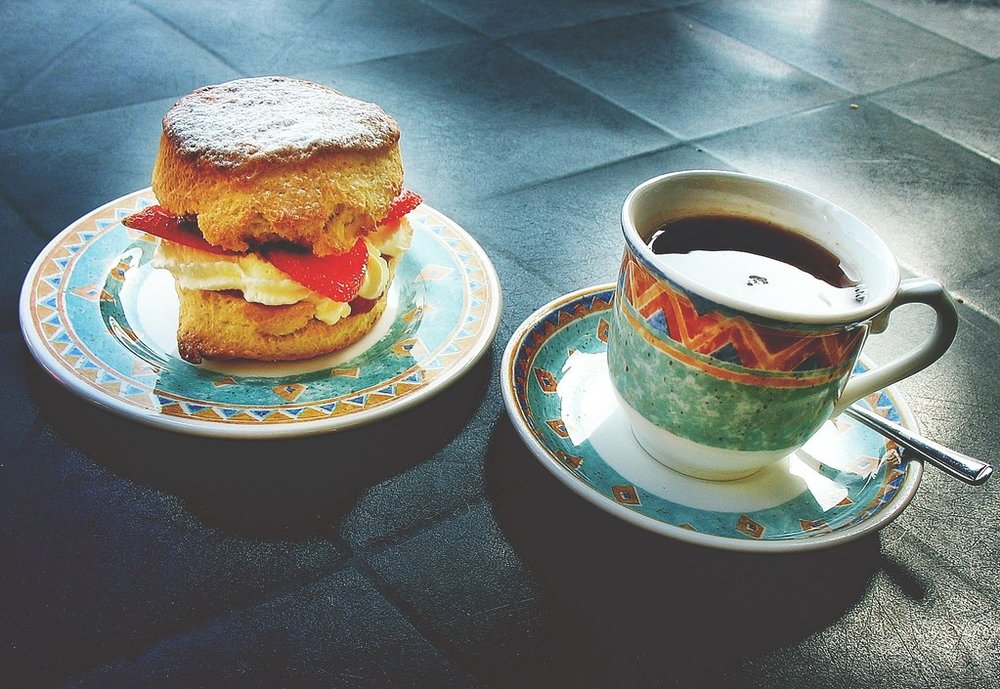 Fifteens paired with cream tea | Photo Credit: Flickr
