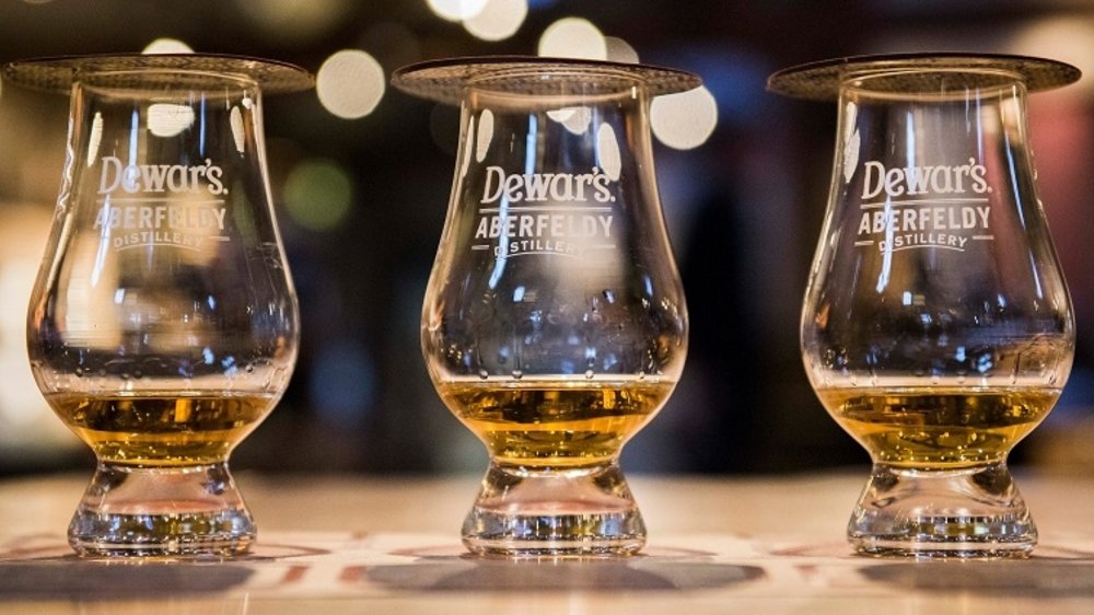 Dewar's Aberfeldy scotch whisky