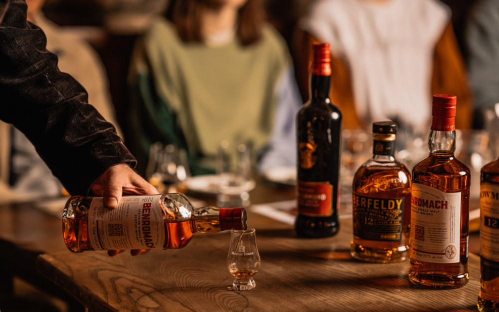 Underground whisky tasting tour