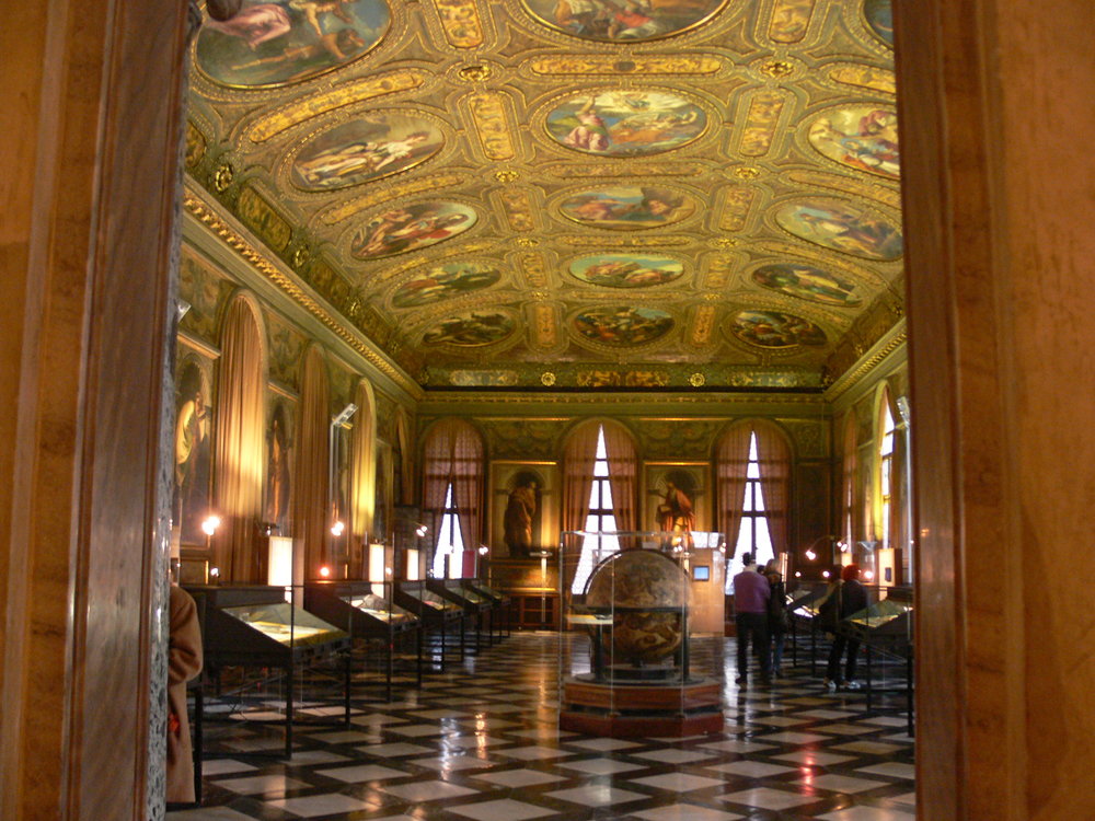 Inside Biblioteca Marciana | Photo Credit: Wikimedia Commons
