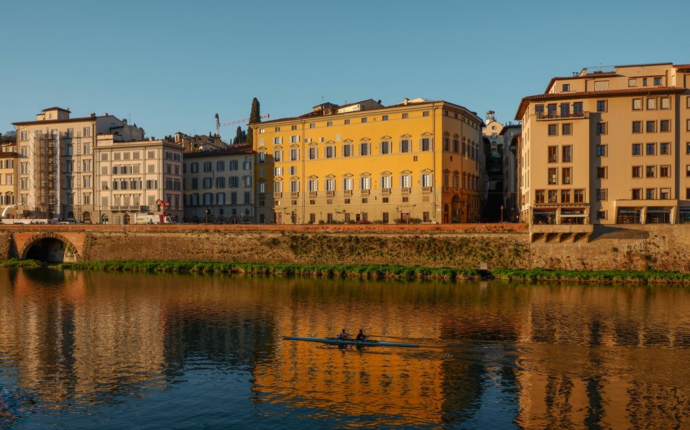  Scenic and peaceful view of Oltrarno district in Florence | Photo Credit: Eva Hamitaj on Pexels