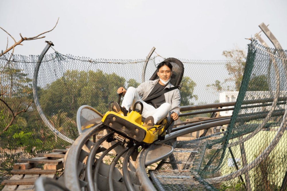 Xe Trượt Dốc (Alpine Coaster): Ôm Trọn View Biển Đỉnh Nhất Vũng Tàu