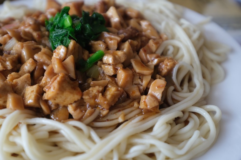 Traditional Chinese food in Dunhuang