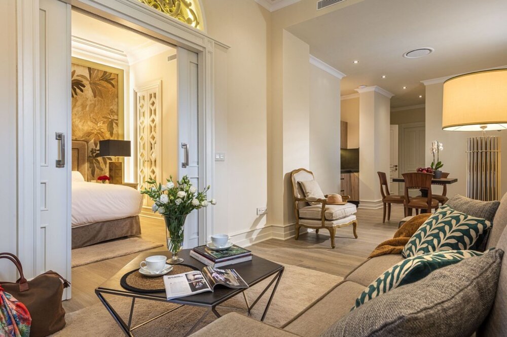 Apartment-style suites at Casa de Triana
