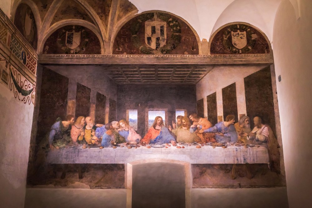 Leonardo da Vinci’s Last Supper in Milan