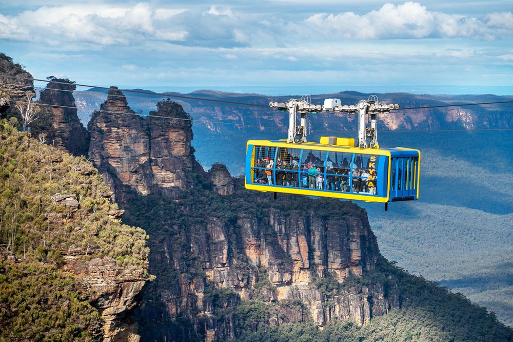 The Blue Mountains in Australia