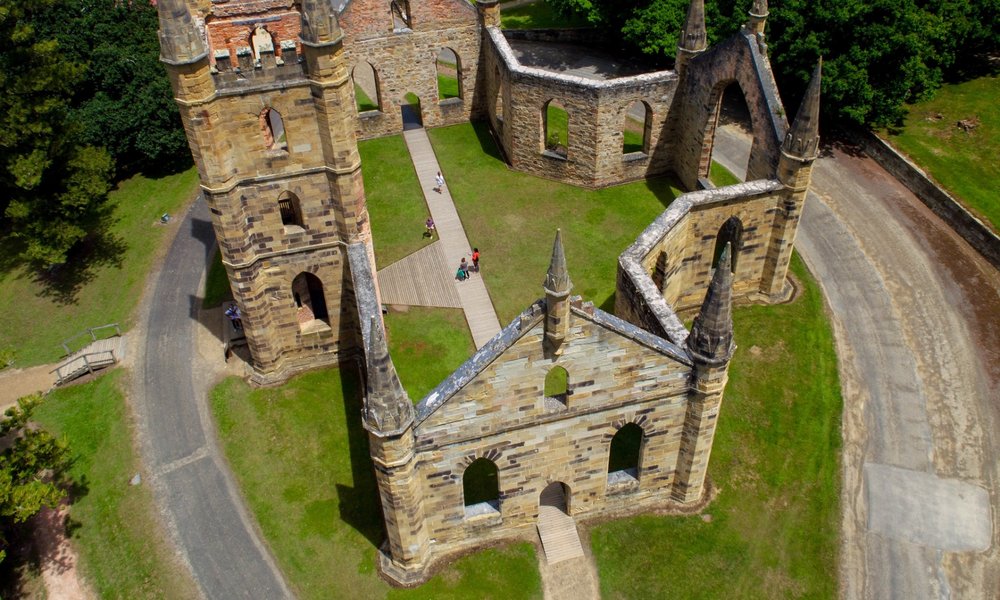 The haunting ruins of Port Arthur in Tasmania