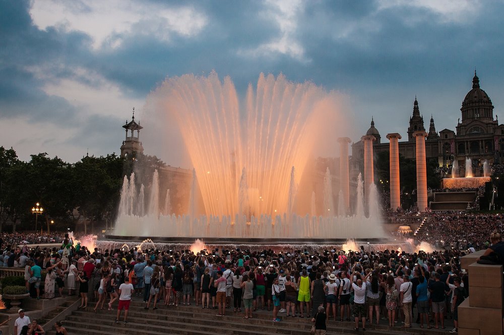 Magic Fountain of Montjuïc | Photo Credits: Thingstodoinbarcelona on Wikimedia