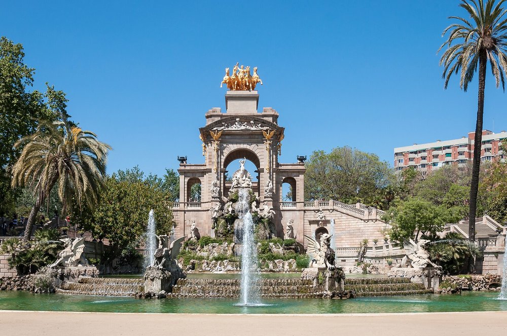 Font de la Cascada at Ciutadella Park | Photo Credits: Isiwal on Wikimedia