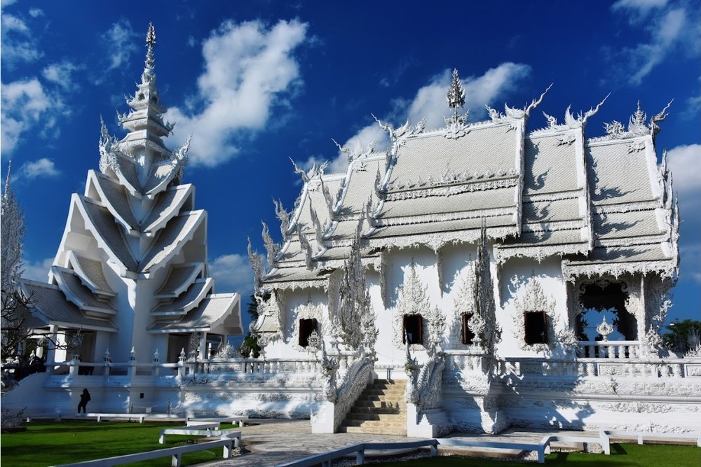 Chùa Wat Rong Khun: Chiêm Ngưỡng Tuyệt Tác Chùa Trắng Độc Nhất Vô Nhị