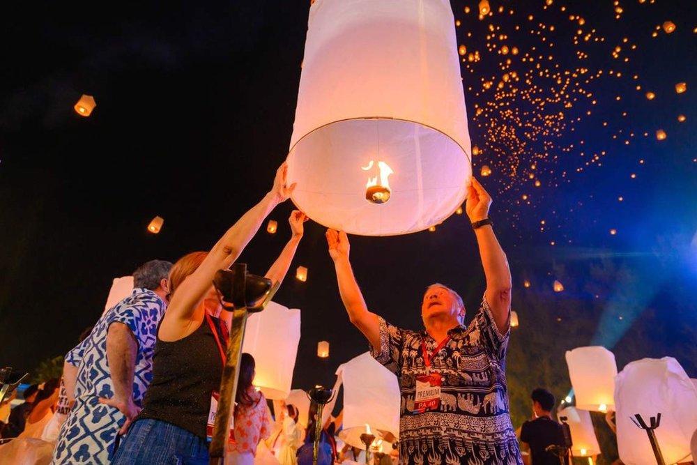 Lễ Hội Yeepeng Lanna 2026: Đắm Chìm Trong Biển Đèn Trời Huyền Ảo Giữa Cố Đô Vùng Bắc Thái
