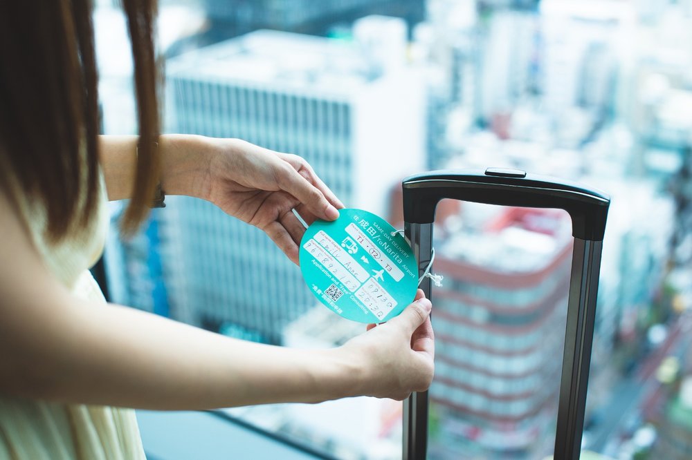 Luggage delivery service in Japan
