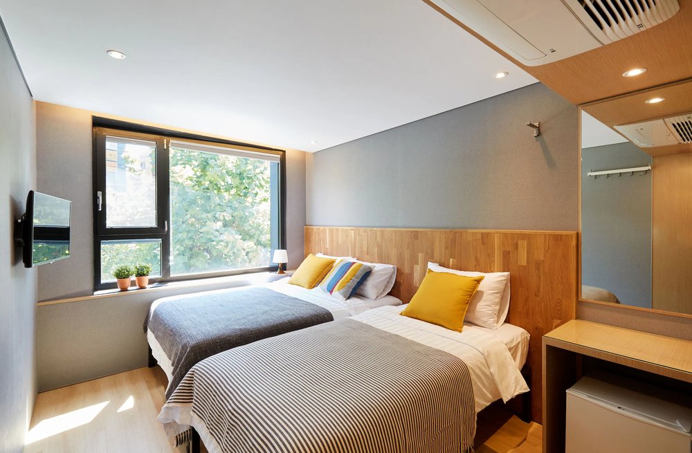 A room in Hostel Cleo in Hongdae