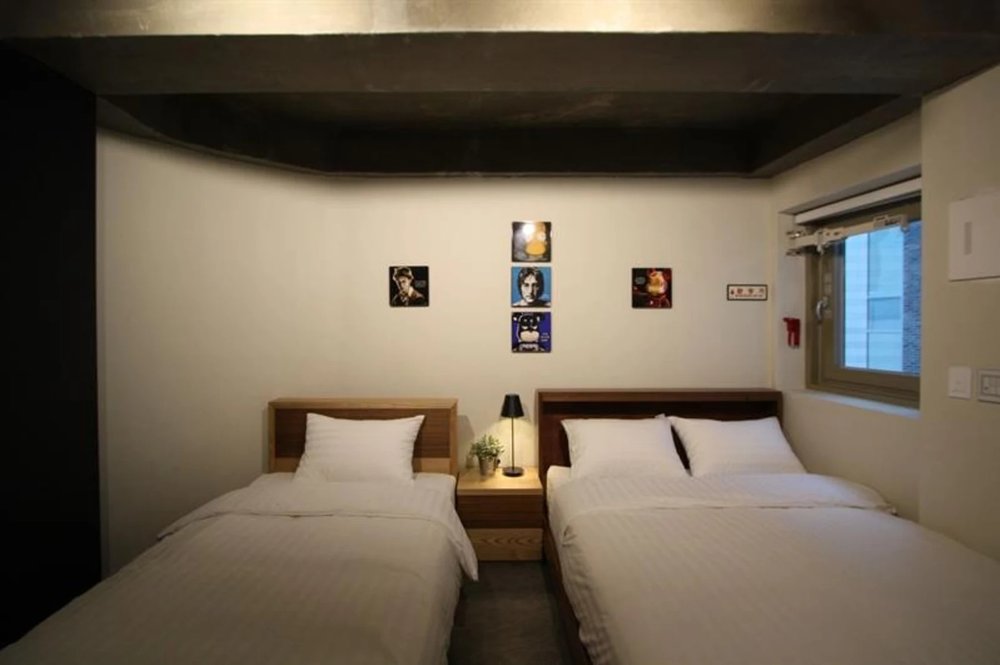 A family room in Nabi Hostel near Hongdae