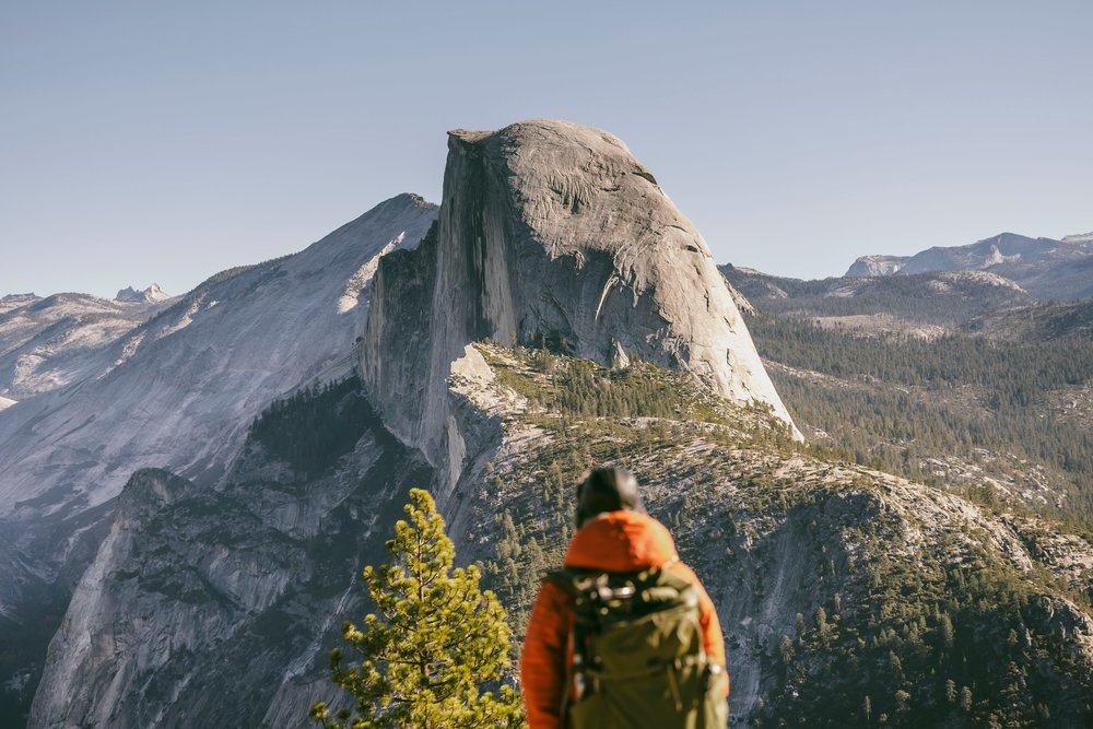 Half Dome in Yosemite National Park | Photo Credits: Stephen Leonardi on Pexels