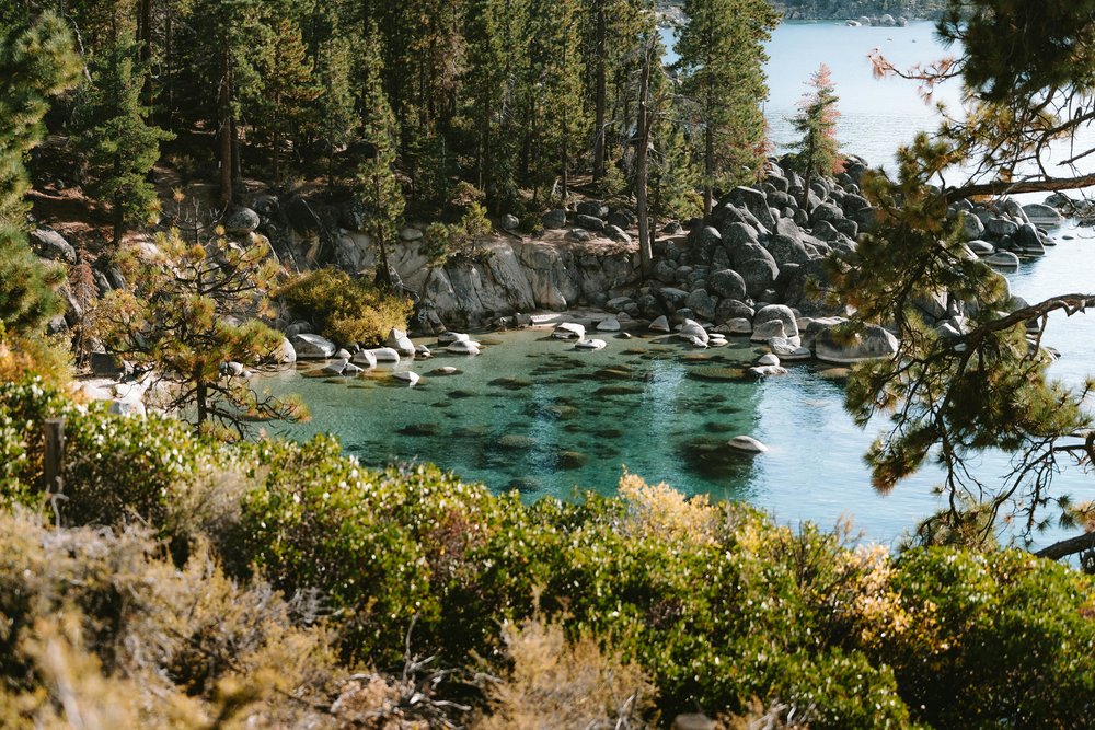 View of Lake Tahoe's emerald waters | Photo Credits: Line Knipst on Pexels