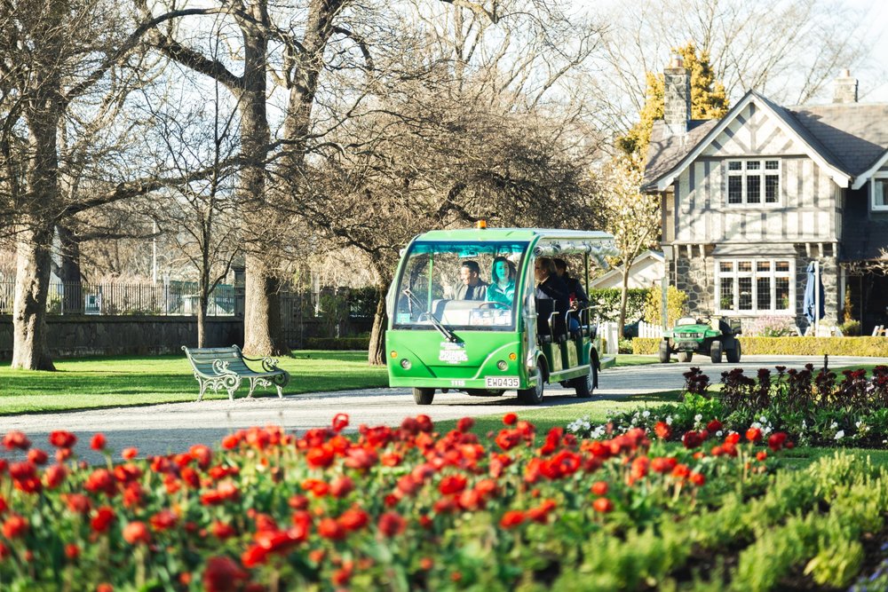 Christchurch Botanic Gardens tour experience in New Zealand