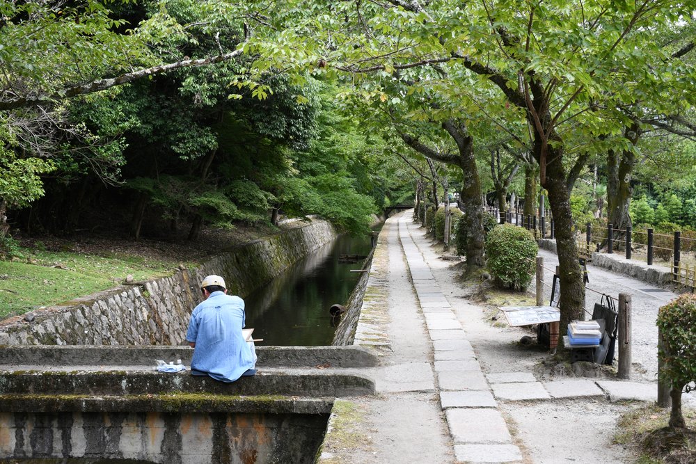 The Philosopher’s Path trail | Photo by Gzzz on Wikimedia Commons