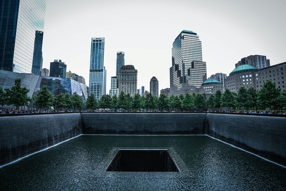 View of the 9/11 Memorial