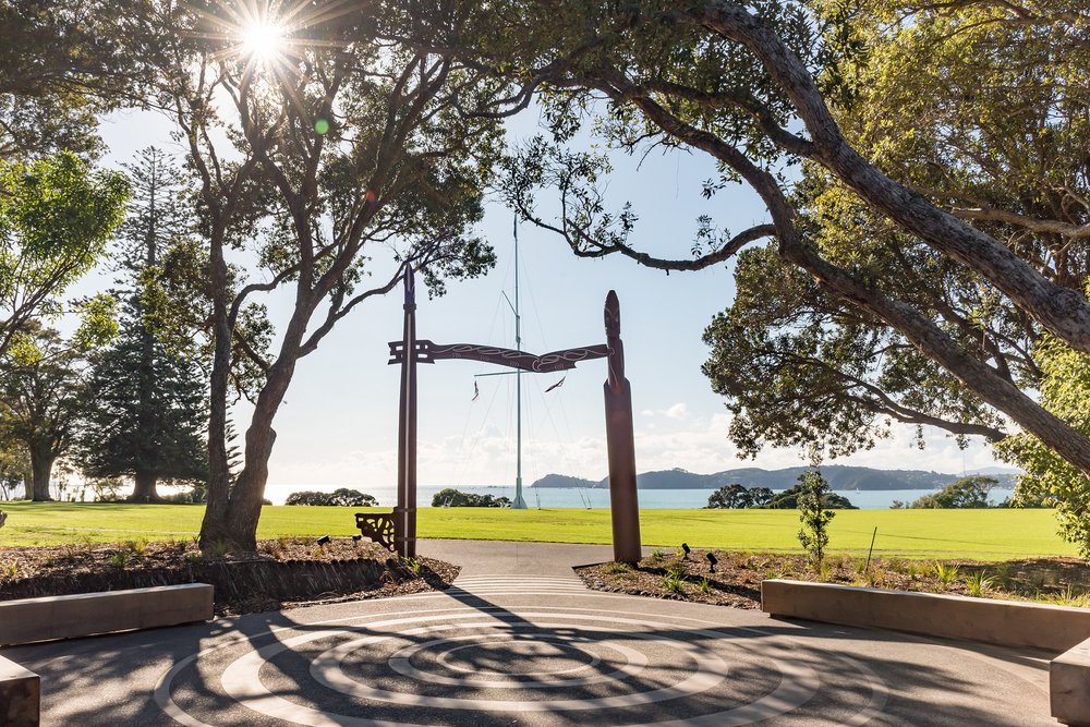 The Waitangi Treaty Grounds, where the country’s founding document was signed.