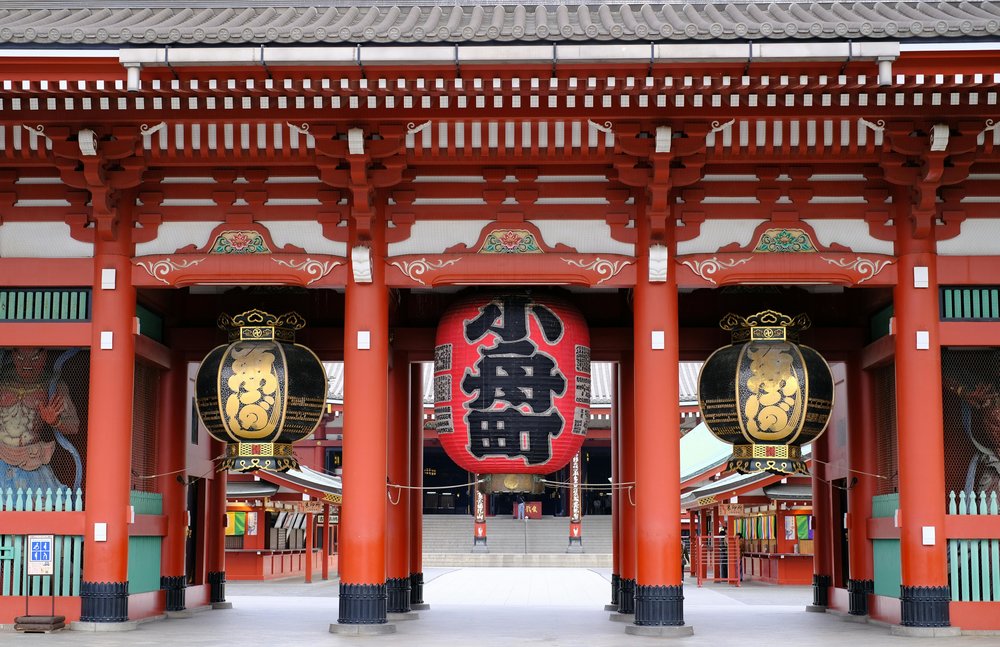 Famous red lantern at Sensō-ji Temple | Photo Credits: Vinny Anugraha on Pexels