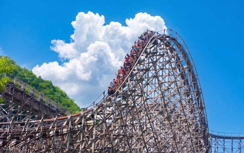  Everland: Thử Thách Tàu Lượn Gỗ T-Express Nổi Tiếng Hàn Quốc