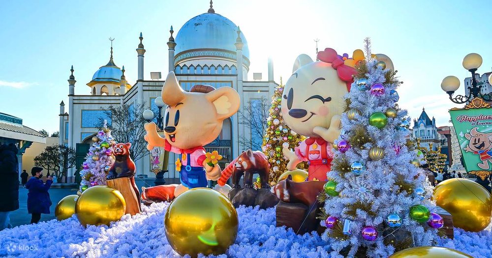  Everland: Thử Thách Tàu Lượn Gỗ T-Express Nổi Tiếng Hàn Quốc