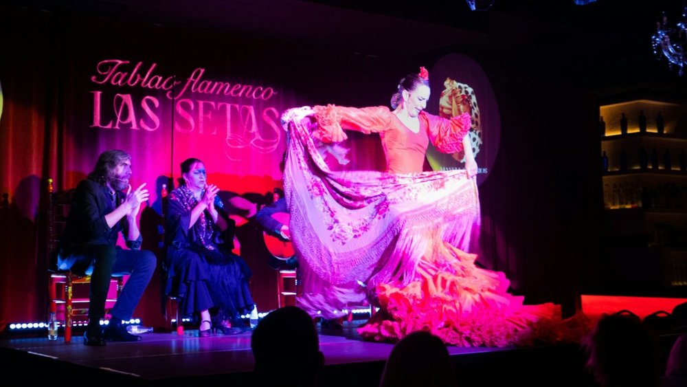 Flamenco show in Tablao Flamenco La Setas