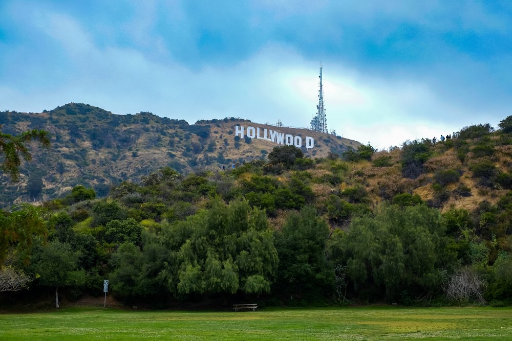 The Lake Hollywood Park, overlooking the Hollywood Sign