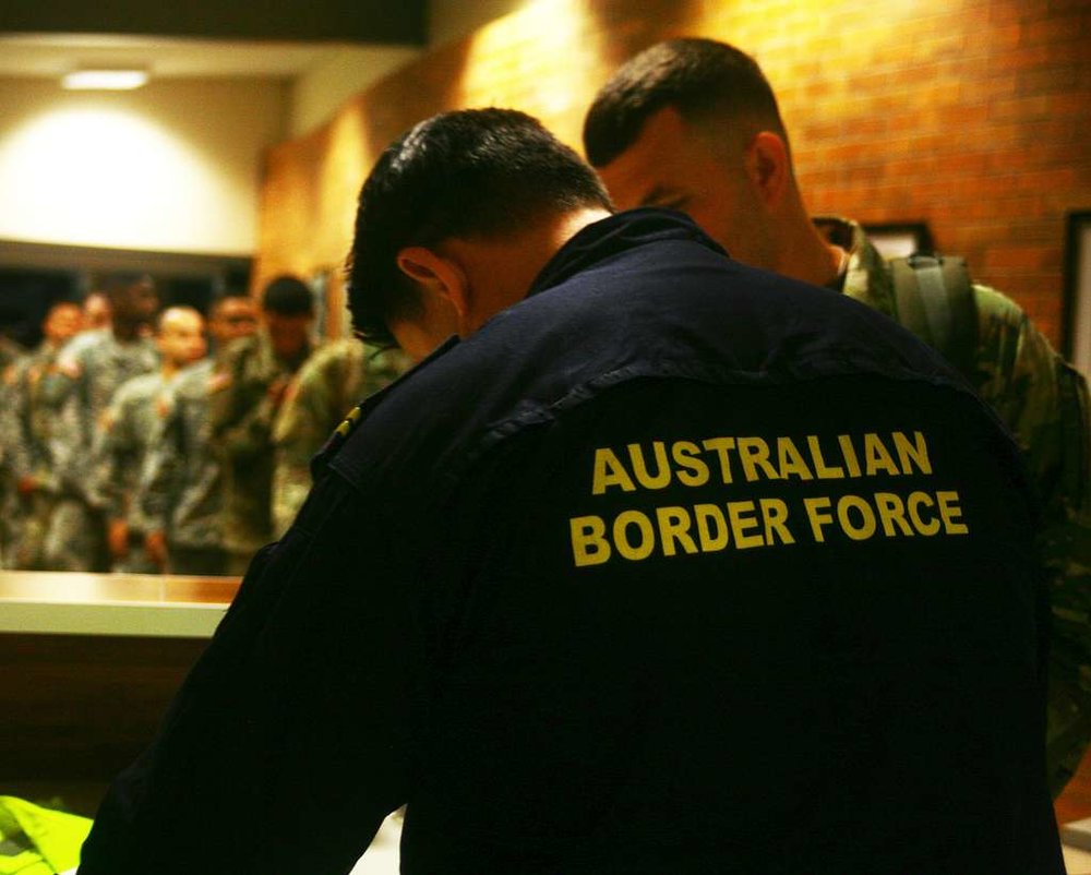 Australian border force