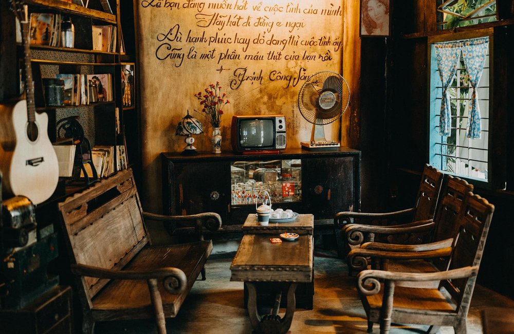 Tiệm Cafe Saigon Retro