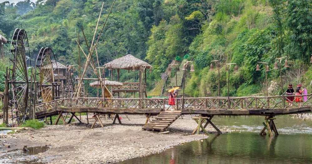 Cầu Si và Cầu A Lù - Hai Cây Cầu Tre Huyền Thoại
