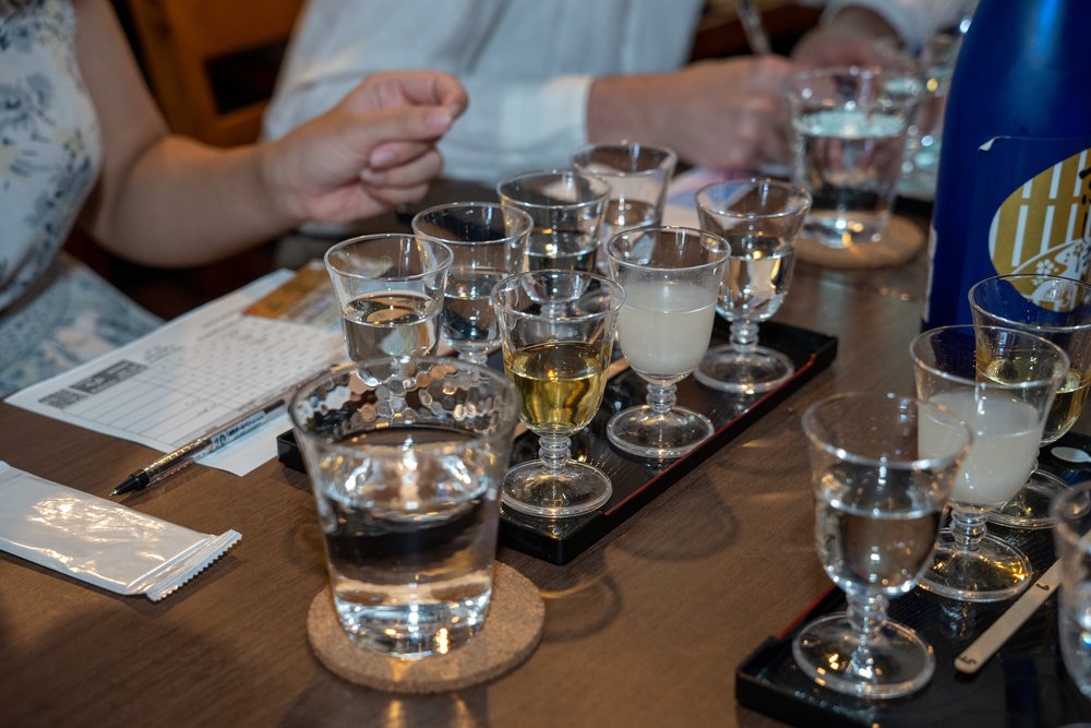 A sake tasting experience in Kyoto