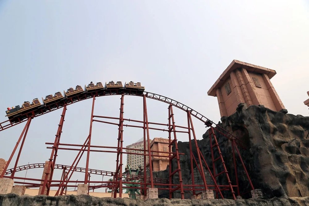 Lost City Of Gold Scream Coaster - Tàu Lượn Siêu Tốc