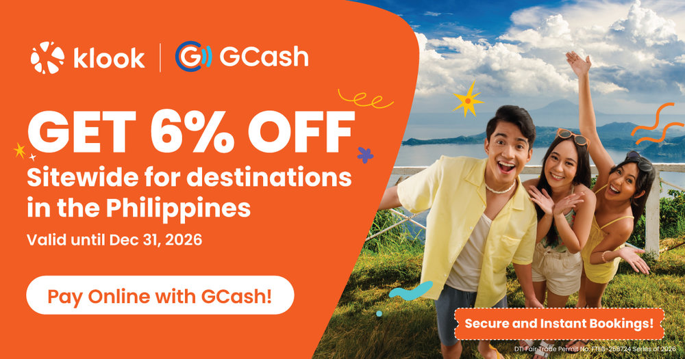 6% off GCash Banner