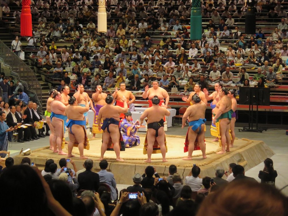 Live Sumo Match Tokyo