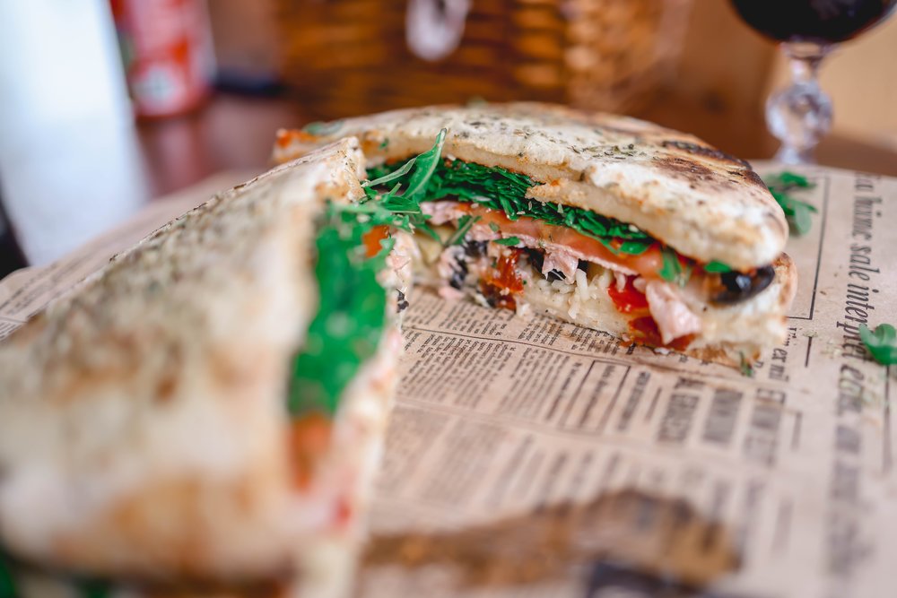 Closer look at a schiacciata | Photo by Valeria Boltneva on Pexels
