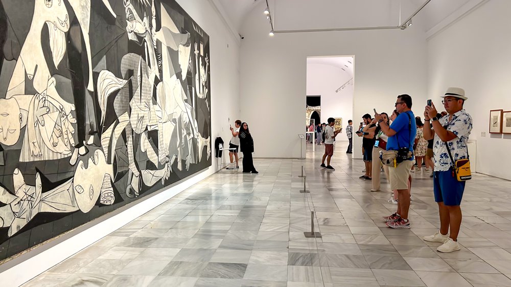 Picasso's Guernica in Reina Sofía Museum