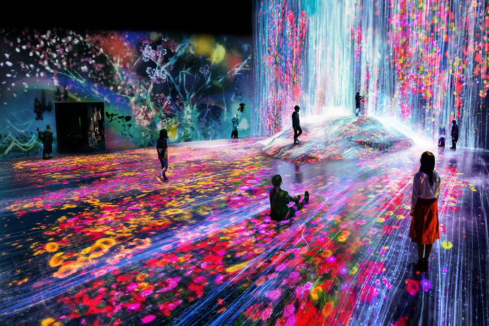Teamlab Borderless in Tokyo