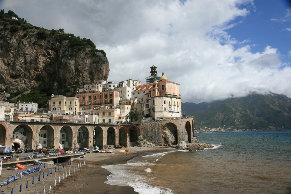 Atrani Beach | Photo Credits: Glen MacLarty on Wikimedia