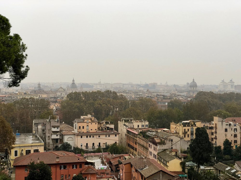 View from Gianicolo Hill | Photo Credits: Sonse on Wikimedia
