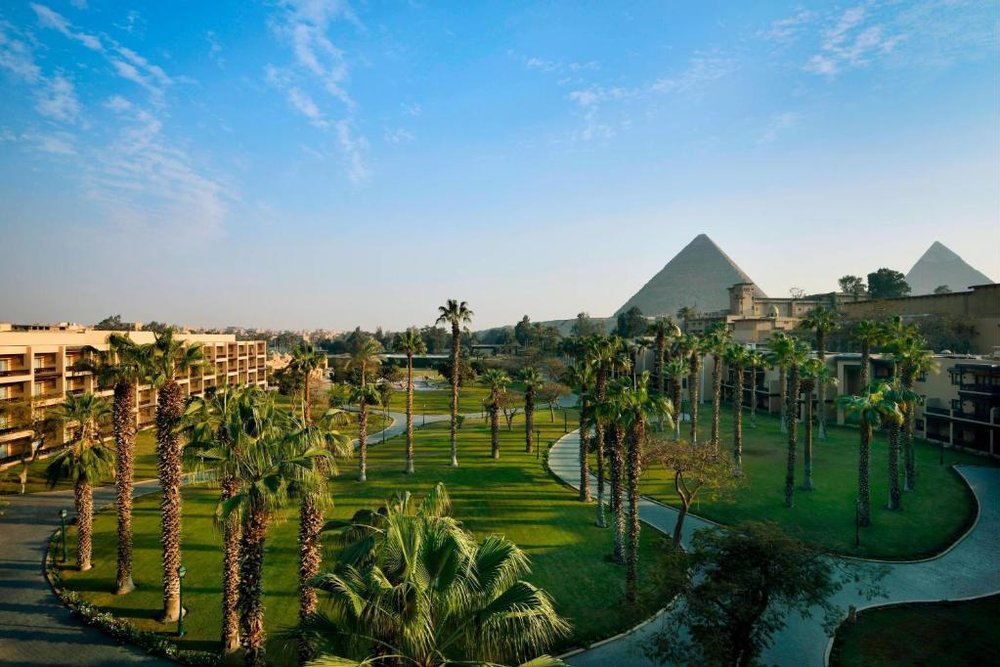 Ban Công Thần Thánh Khách Sạn Marriott Mena House