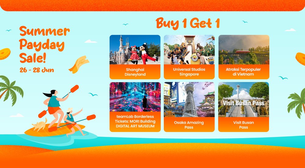 Summer Payday Buy 1 Get 1 Promo