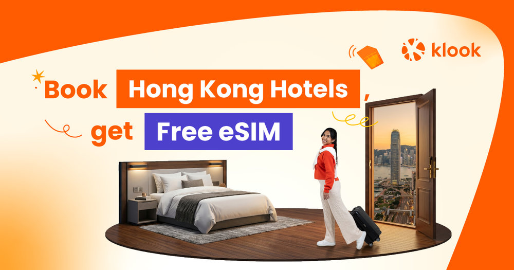 Hong Kong hotels + free esim
