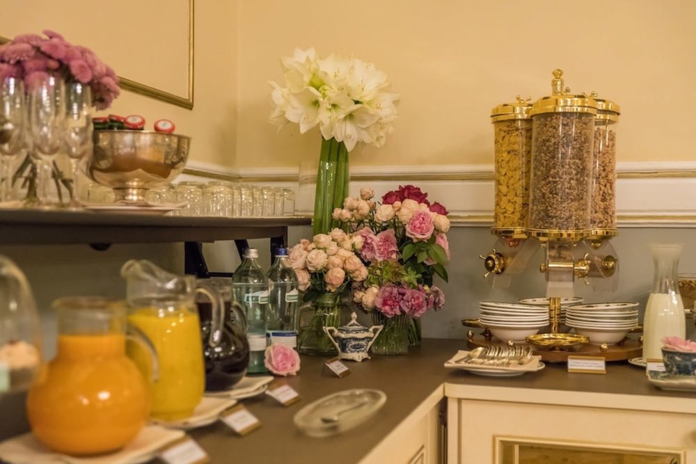 Breakfast from Hotel Bernini Palace