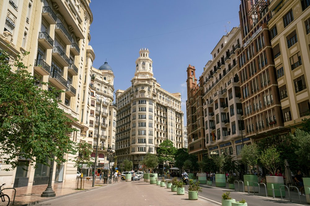 Plaza de Ayuntamiento in Valencia | Photo Credit: Northleg Official on Unsplash