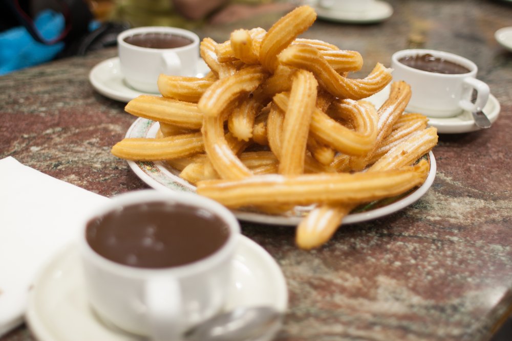 Churros con chocolate | Photo Credit: Wikimedia Commons