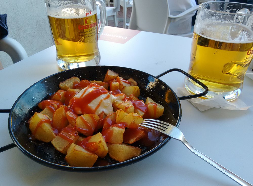 Patatas bravas | Photo Credit: Wikimedia Commons